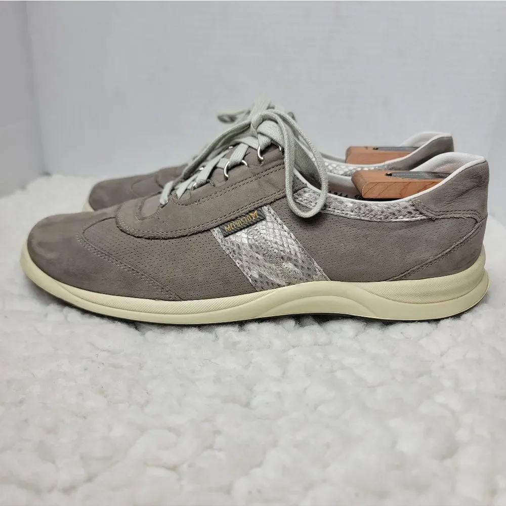 Mephisto Laser Perf Run Off Air Jet Nubuck Leather Sneakers Women’s Size 9.5 - Picture 3 of 12